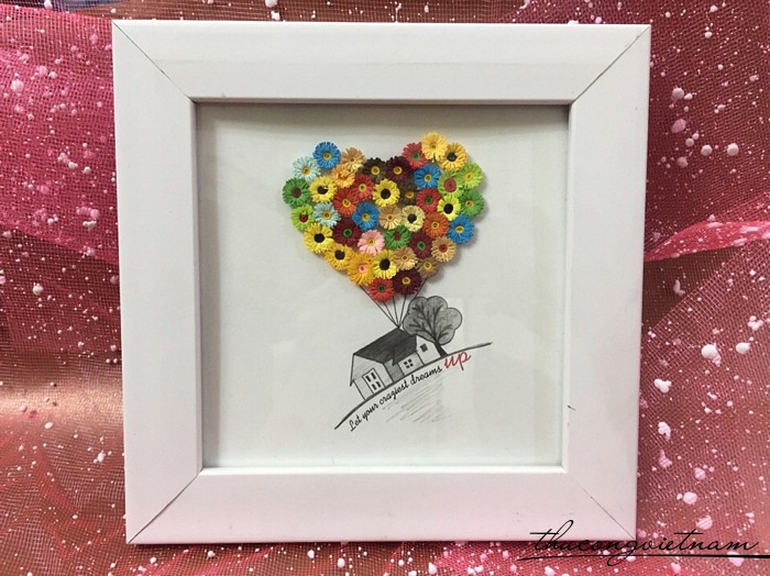 Tranh hoa giấy dream up